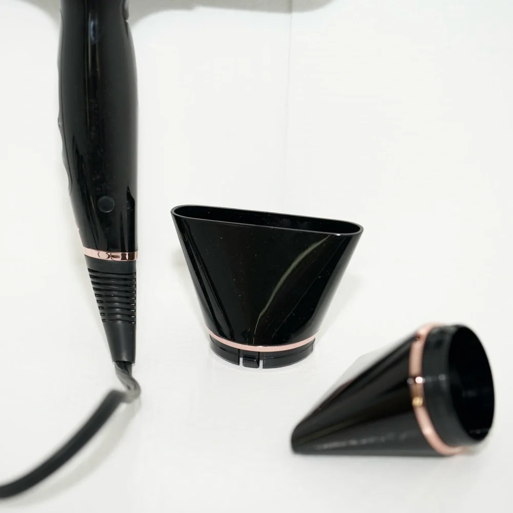 T3 Cura Luxe Professional Ionic Hair Dryer‎ with Auto Pause Sensor Black